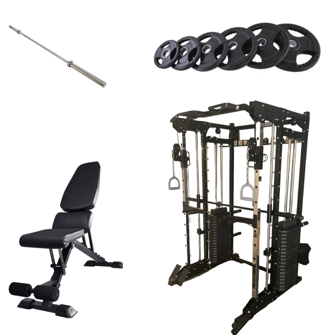 Dual cable Smith Machine package - Strength Supply